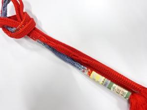 未使用品　正絹　手組帯締め